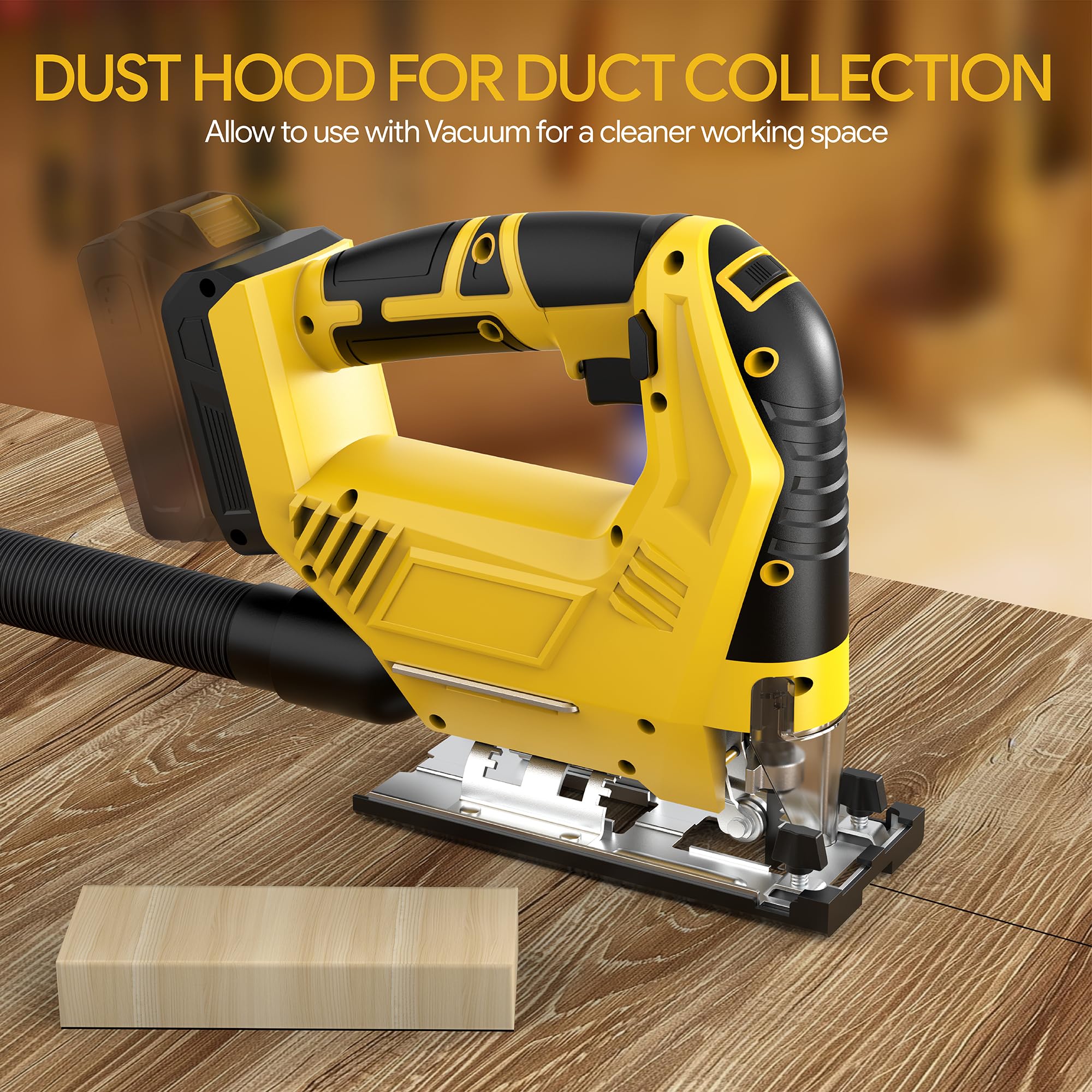 Soft rubber non-slip handle for comfortable grip