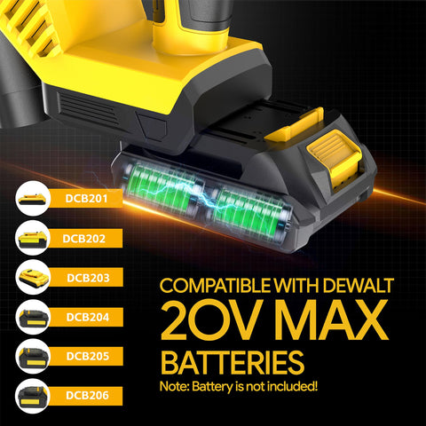 Metal and aluminium capacity up to 2.5 inches