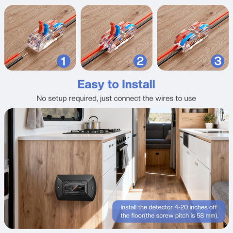 Funomo bracket and mounting hardware included for easy install
