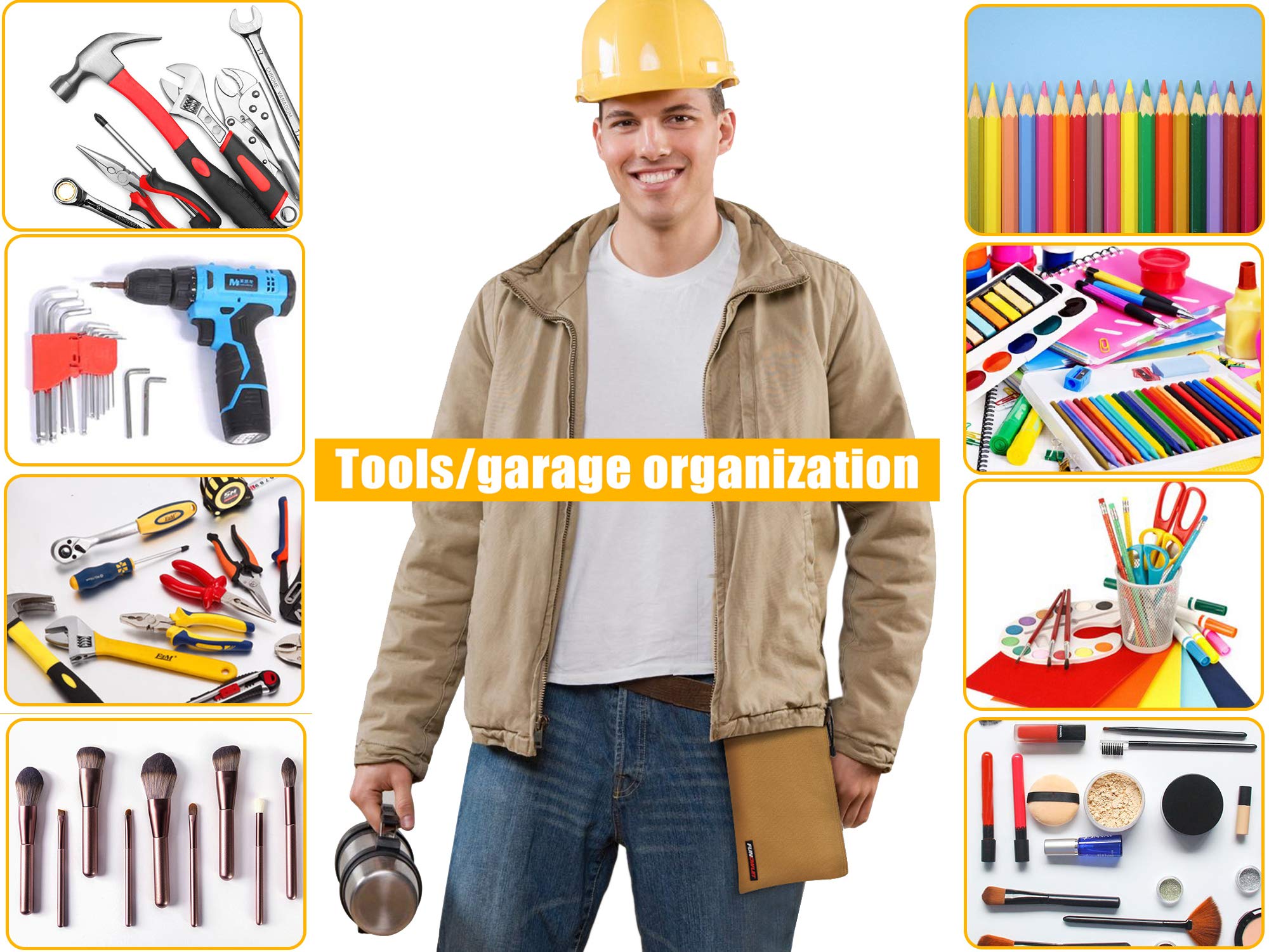 Funowlet color-variant pouches help you color-code gear efficiently.