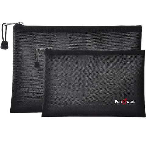 FunOwlet large fireproof bag with dual-layer protection for documents.