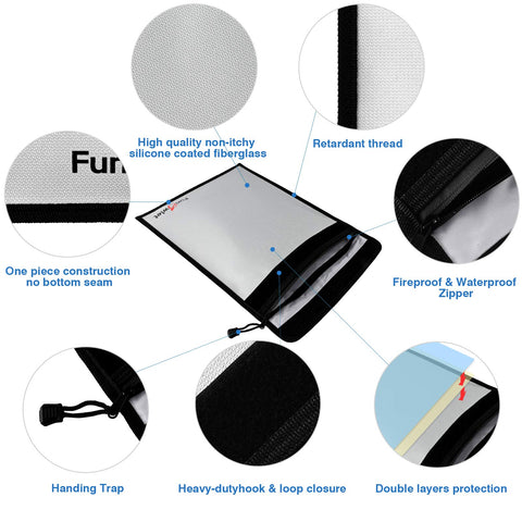 FunOwlet secure zipper with dual-layer design enhances protection.