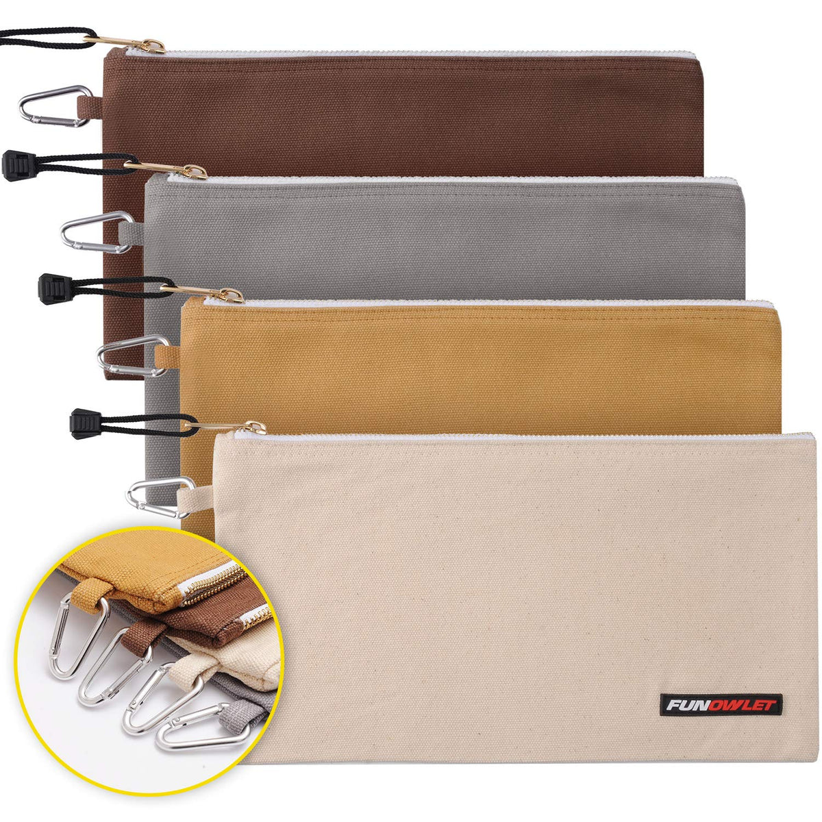 Funowlet utility bag with durable canvas and reinforced stitching for long-lasting use.