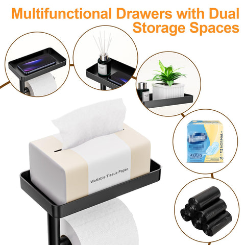 FUNPALA weighted anti-slip base keeps the stand steady on the floor