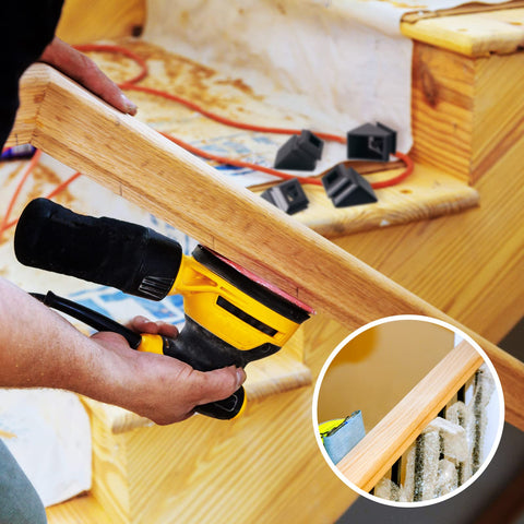 Funrous easy-install baluster shoes enable quick DIY screw-secure setup