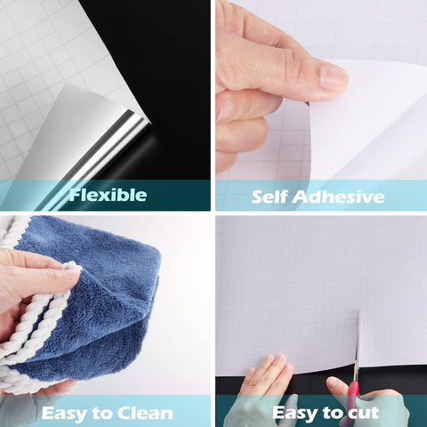 FunStick durable PET material is easy to clean in bathrooms.