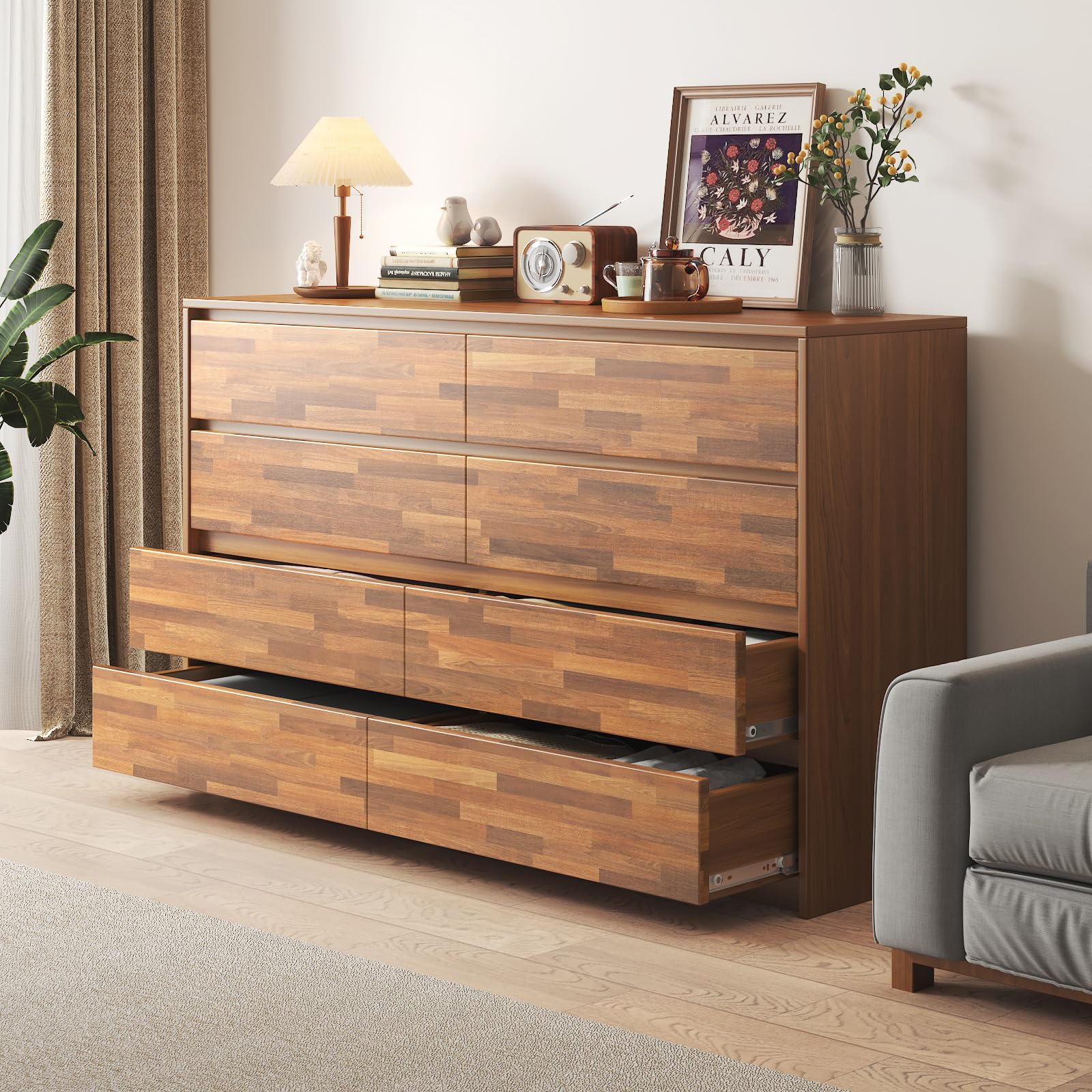 FunStick peel-and-stick wood wallpaper shown on a kitchen surface for quick updates.