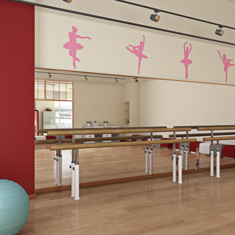 FunStick PET mirror sheet resists moisture for gym use.