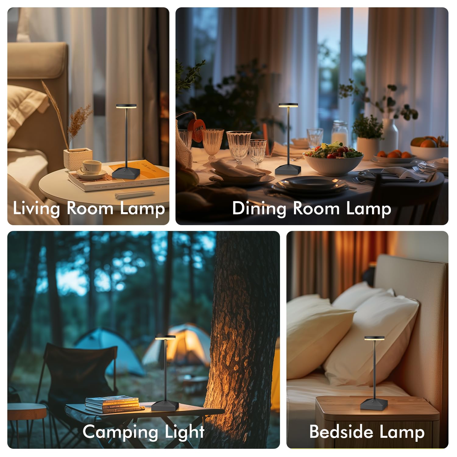 FUNTAPHANTA mini lamp charging port close up highlighting USB C rechargeable feature