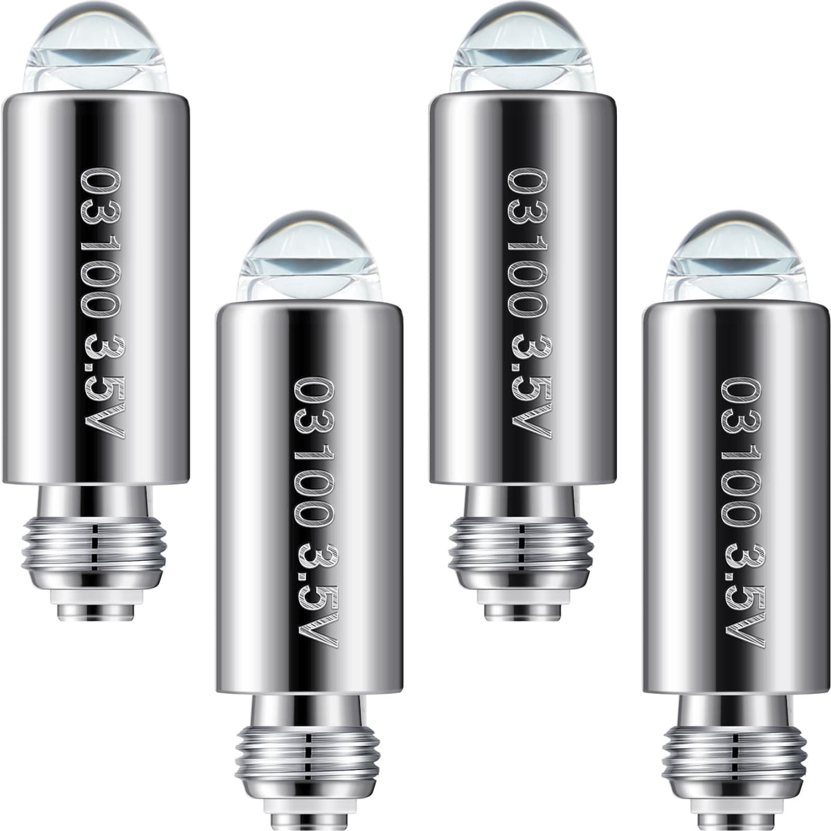 Funtery otoscope bulb 03100-U four pack for reliable replacements