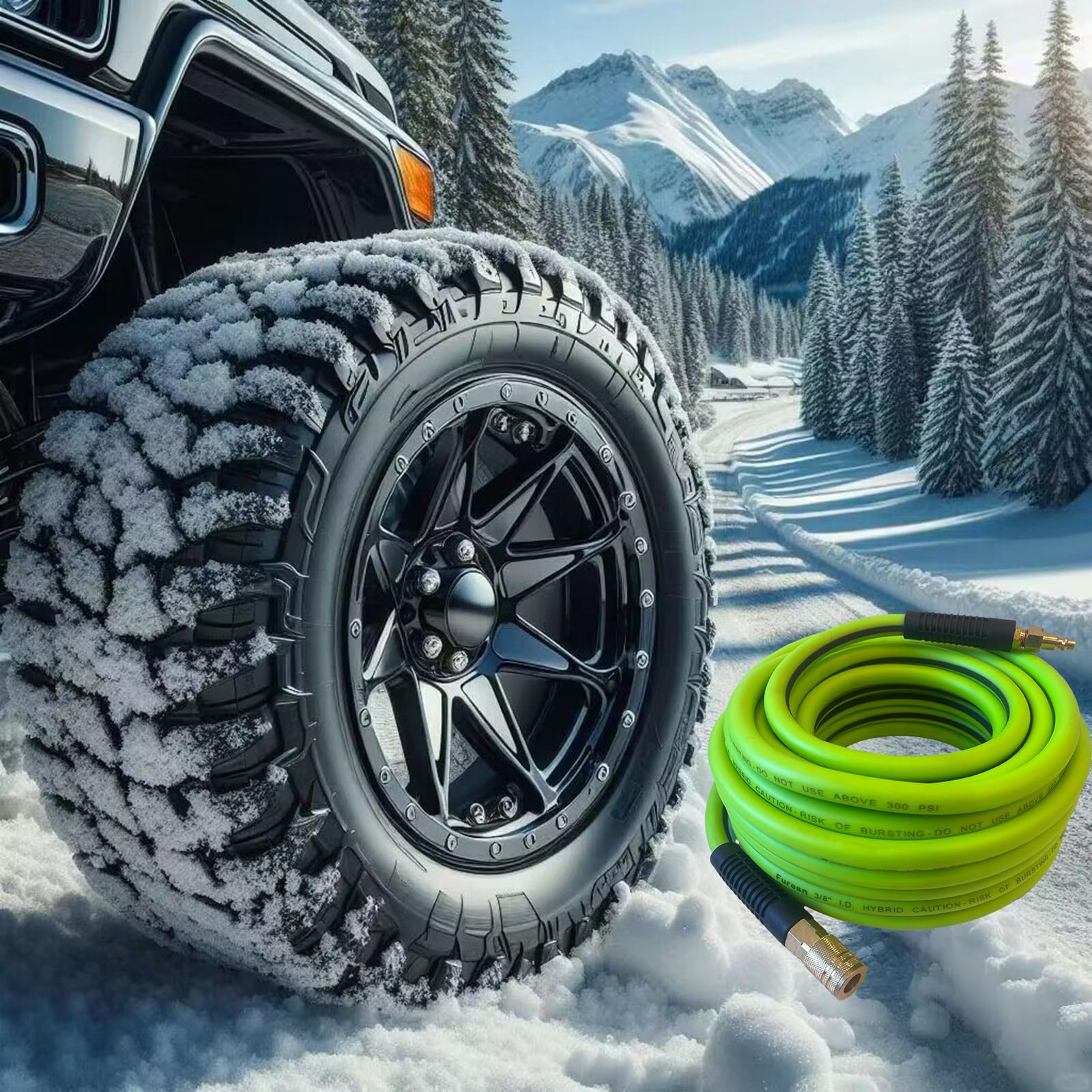 Furesn easy connect and disconnect for quick tool changes and steady airflow