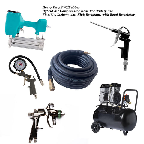Furesn lead-in hose connects reels and compressors smoothly.