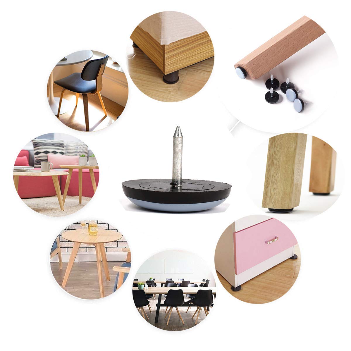 Furnigear slider works on wooden, laminate, vinyl, and tile floors