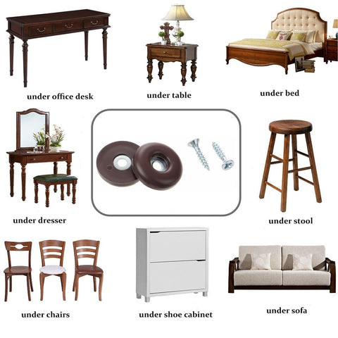 Furnigear heavy furniture gliding across carpet and tile with ease