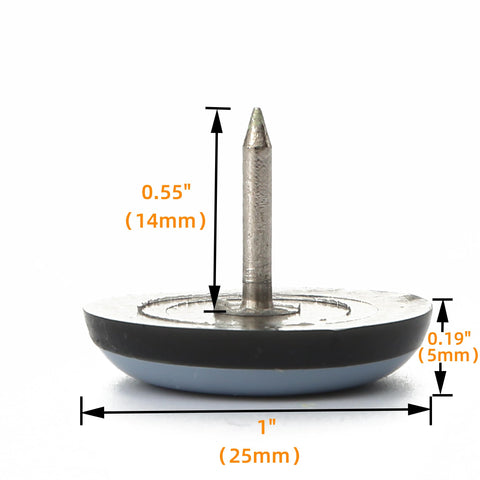 Furnigear PTFE chair leg sliders on the floor help protect surfaces during moves.