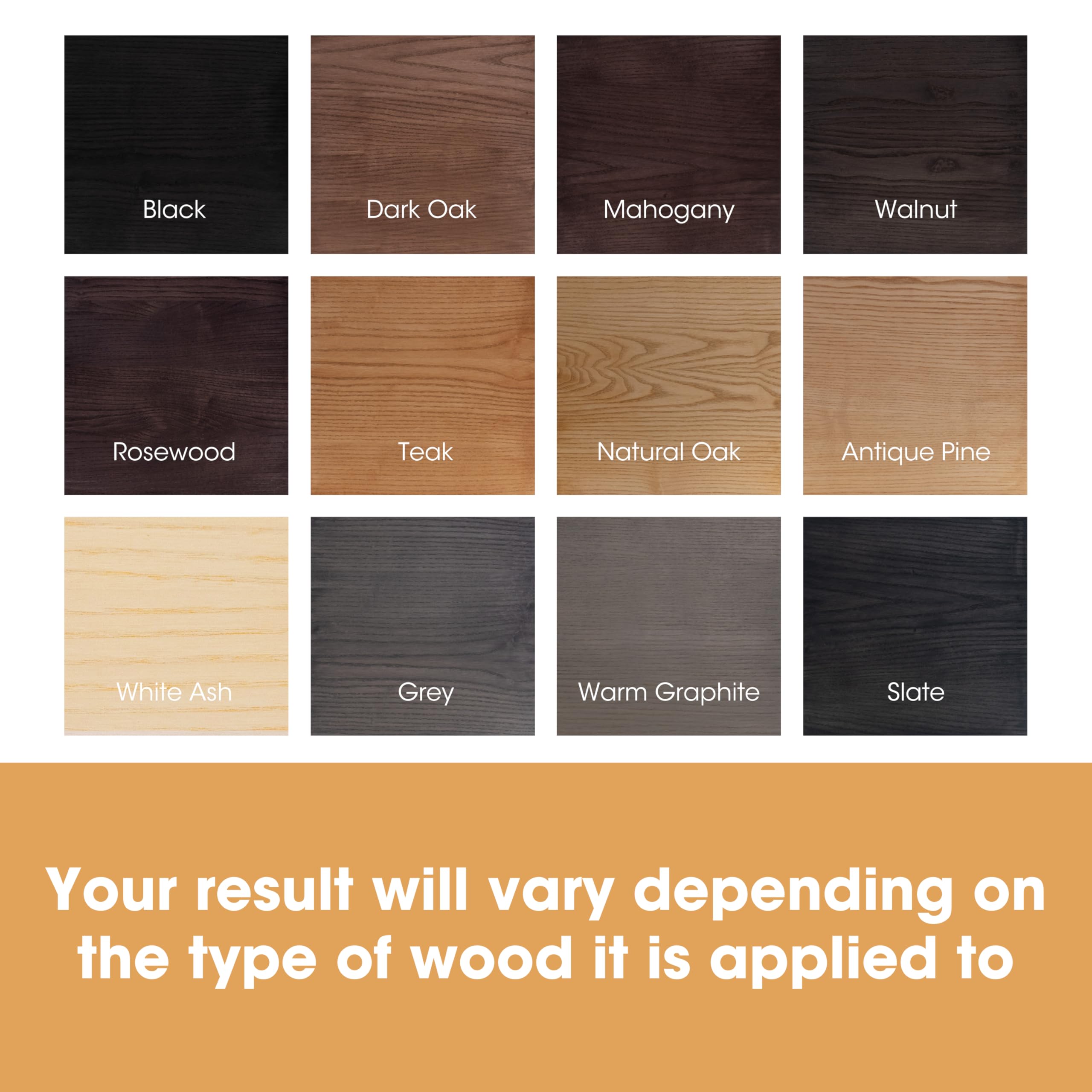 Furniture Clinic Dark Oak stain can bottle ready-to-use for interiors.