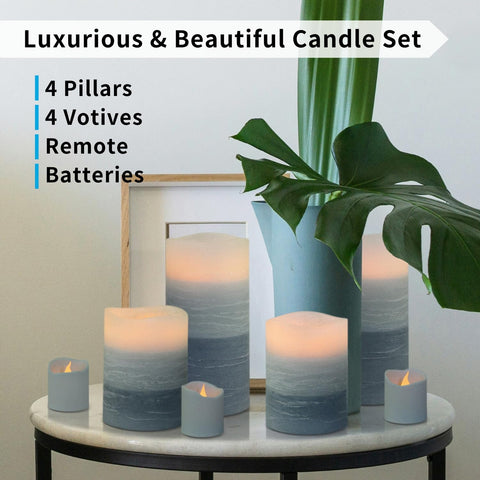 FURORA LIGHTING LED flicker mimics real flame without smoke or heat
