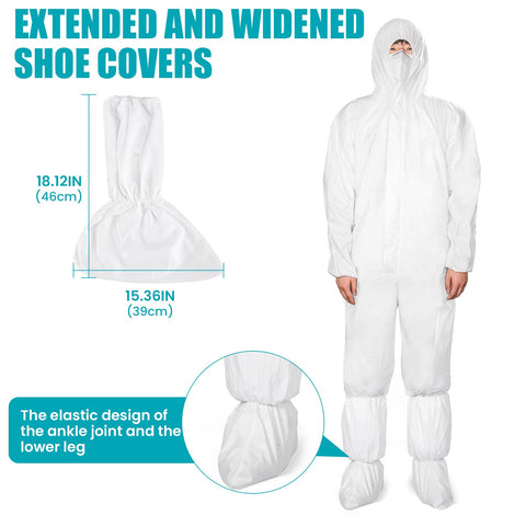 FURWEY size guide helps you choose the right coverall fit