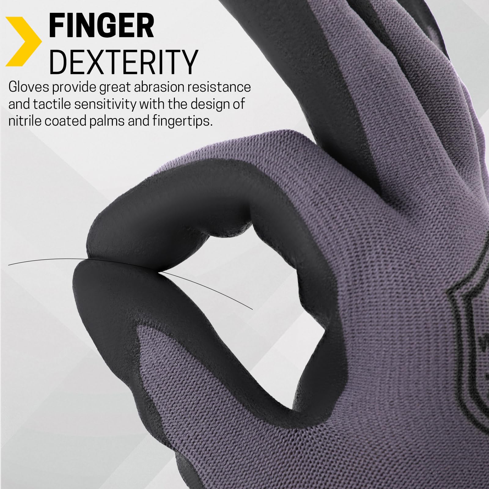 FURWEY machine washable gloves simplify cleaning after tasks.
