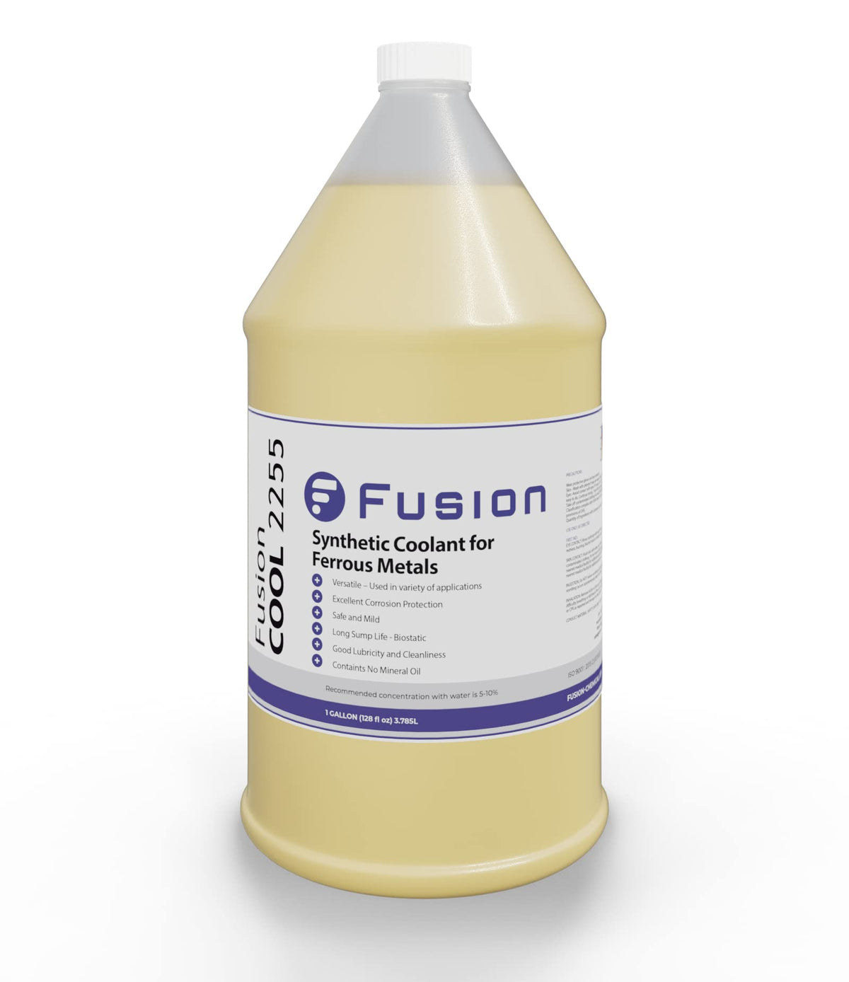 Fusion Cool 2255 mist coolant overview highlighting lubrication for tough metalworking conditions.