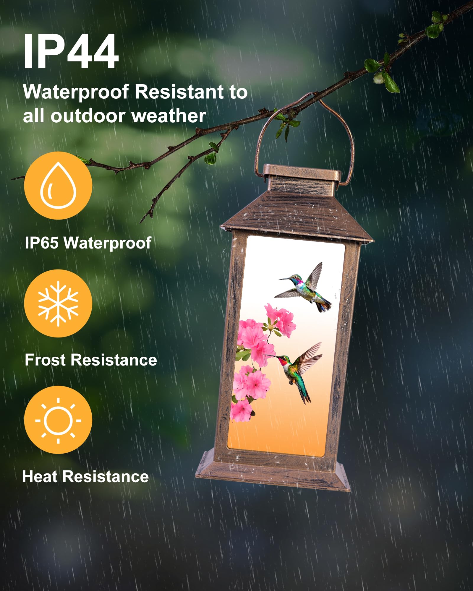 Fussion sun-charging lantern outdoor use for easy setup