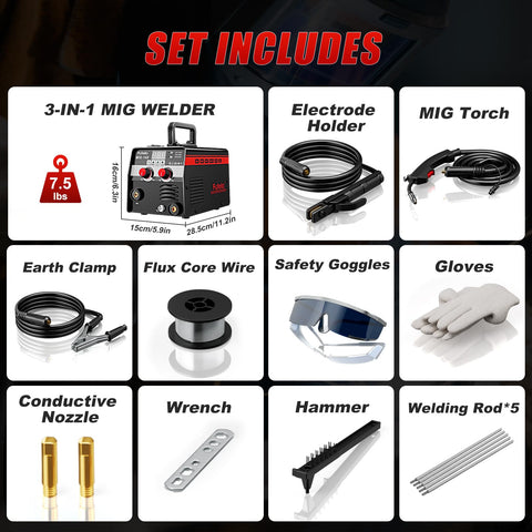 Futelo included accessories ensure ready-to-weld experience
