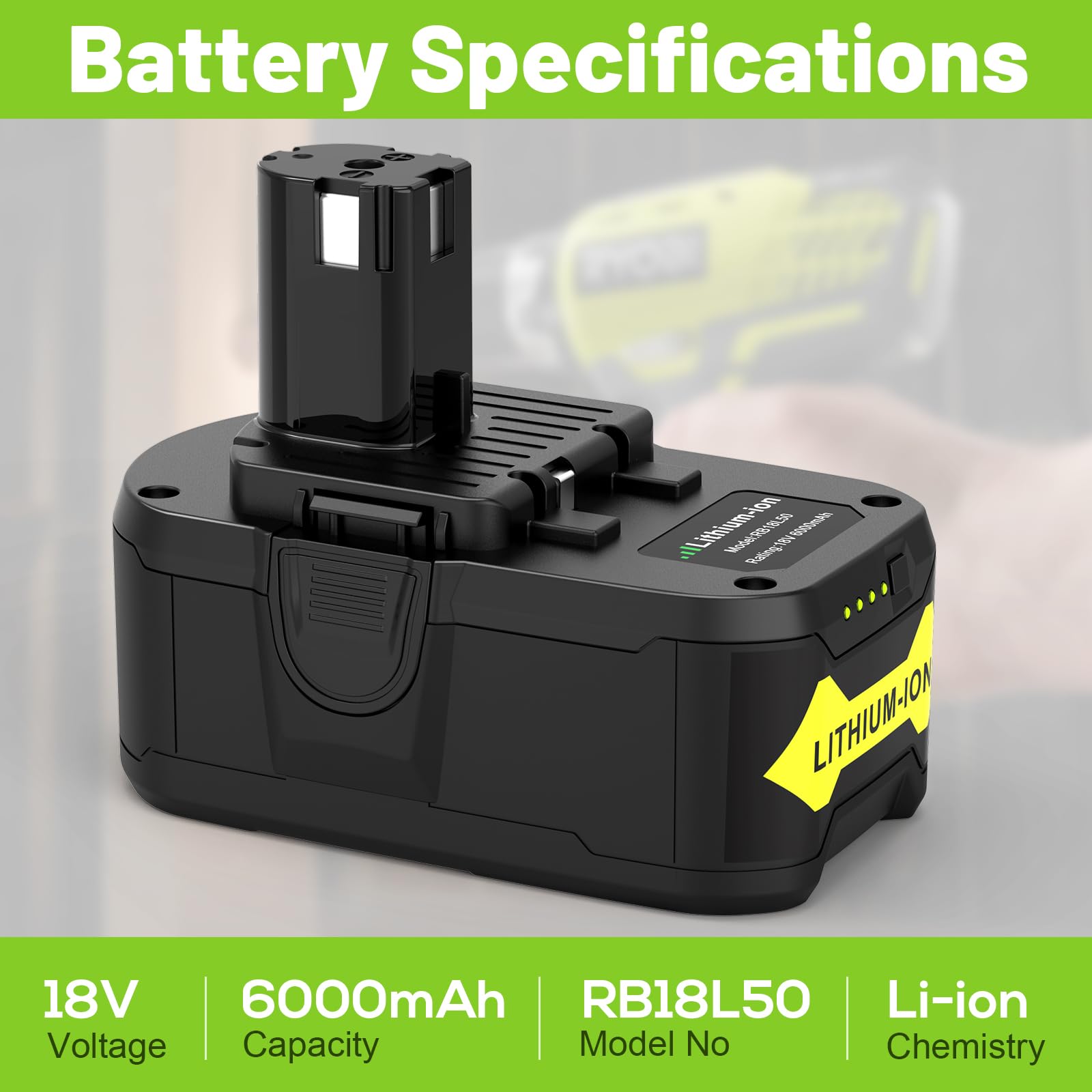 Two-pack battery units ready for dual-tool use on the job