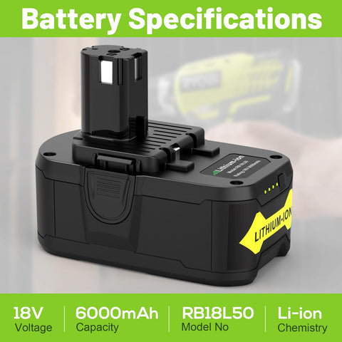 Two-pack battery units ready for dual-tool use on the job