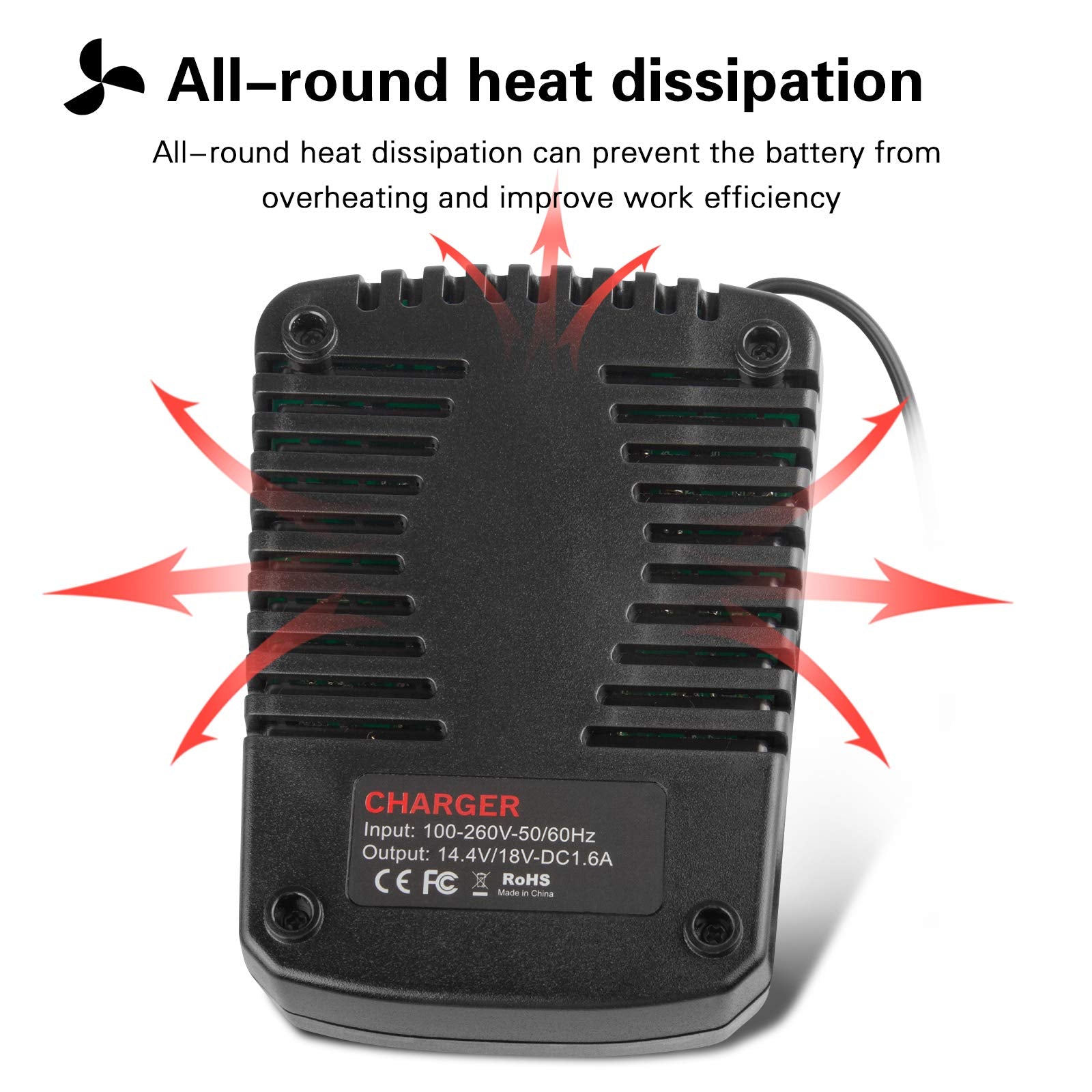 Futurebatt BC660, diagnostic charging for Bosch 14V-18V batteries.