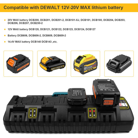 Futurebatt DCB112 LED indicators provide quick charge status checks.