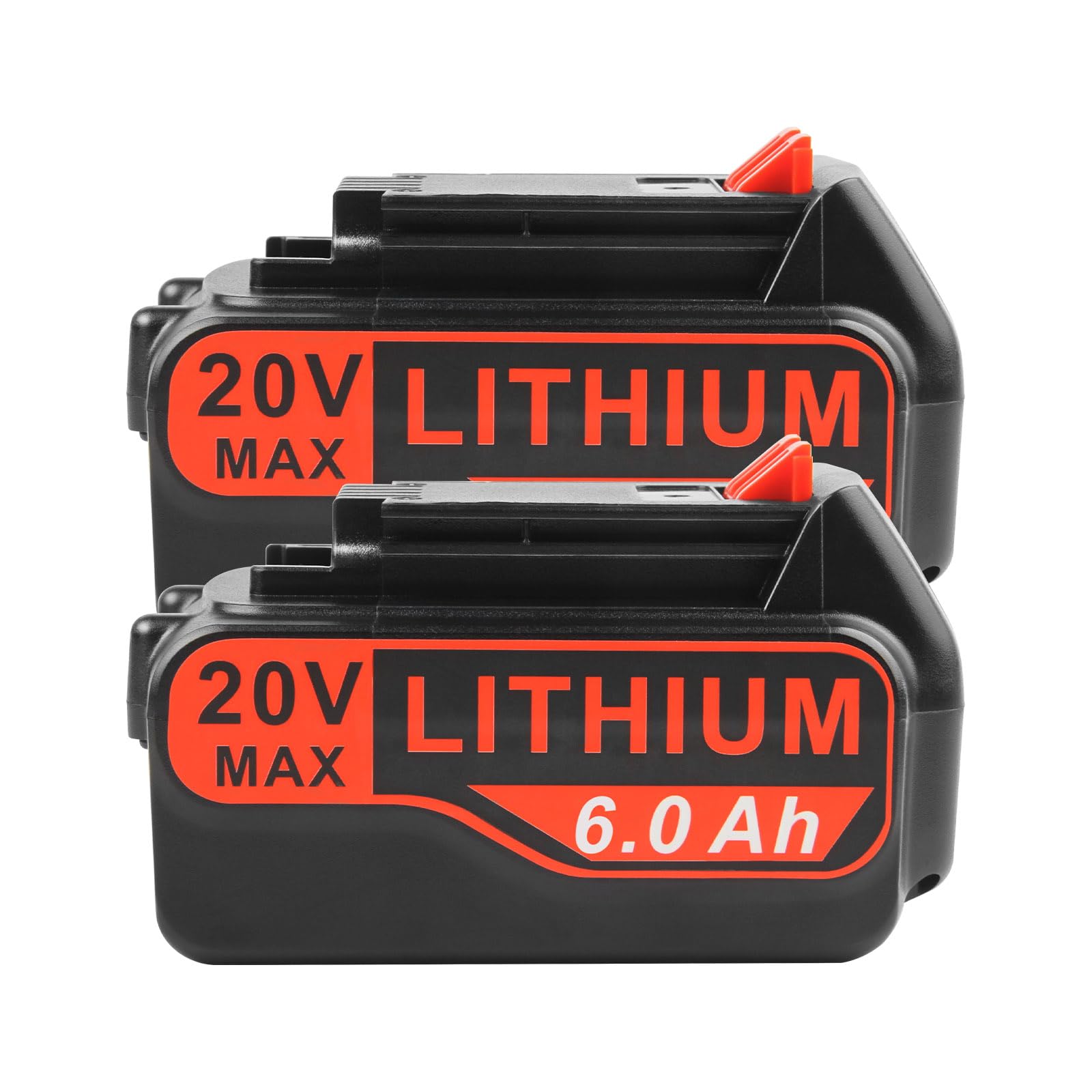 Futurebatt high-output 6.0Ah 20V battery for LB20 extends runtime.