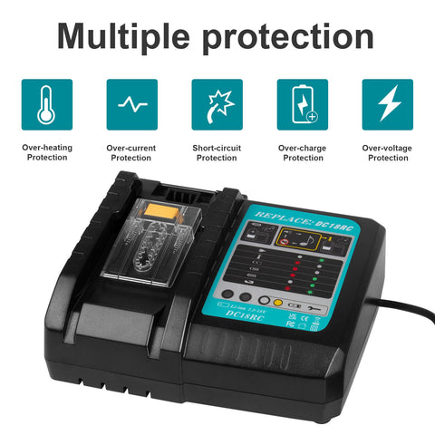 Futurebatt LED indicator communicates charge status at a glance.
