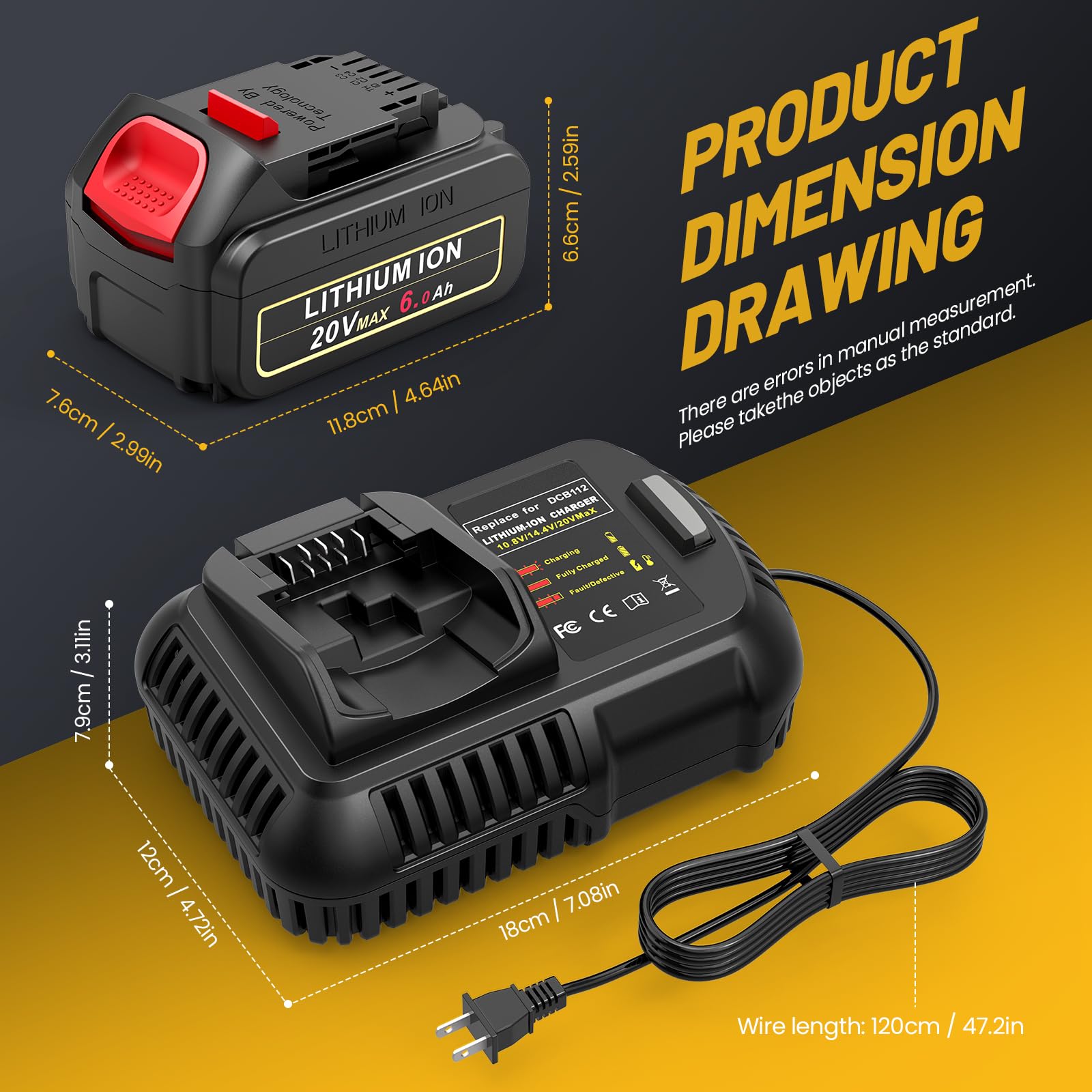 Futurebatt in use with Dewalt DCD/DCF/DCG tools.