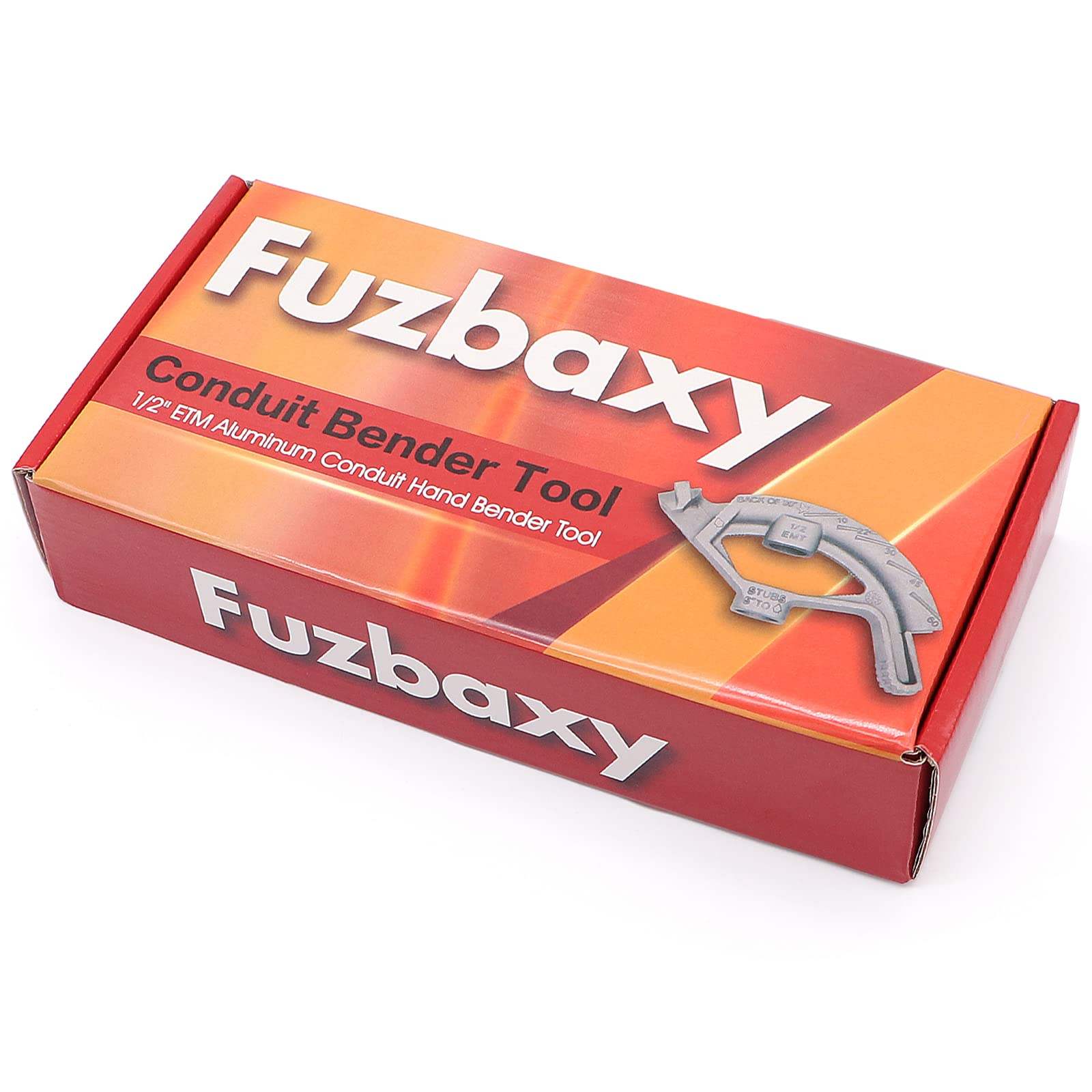 Fuzbaxy angle marks guide 10° to 90° bends.