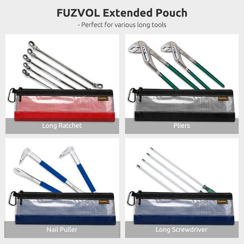 FUZVOL 14-inch length fits long tools and wrenches neatly