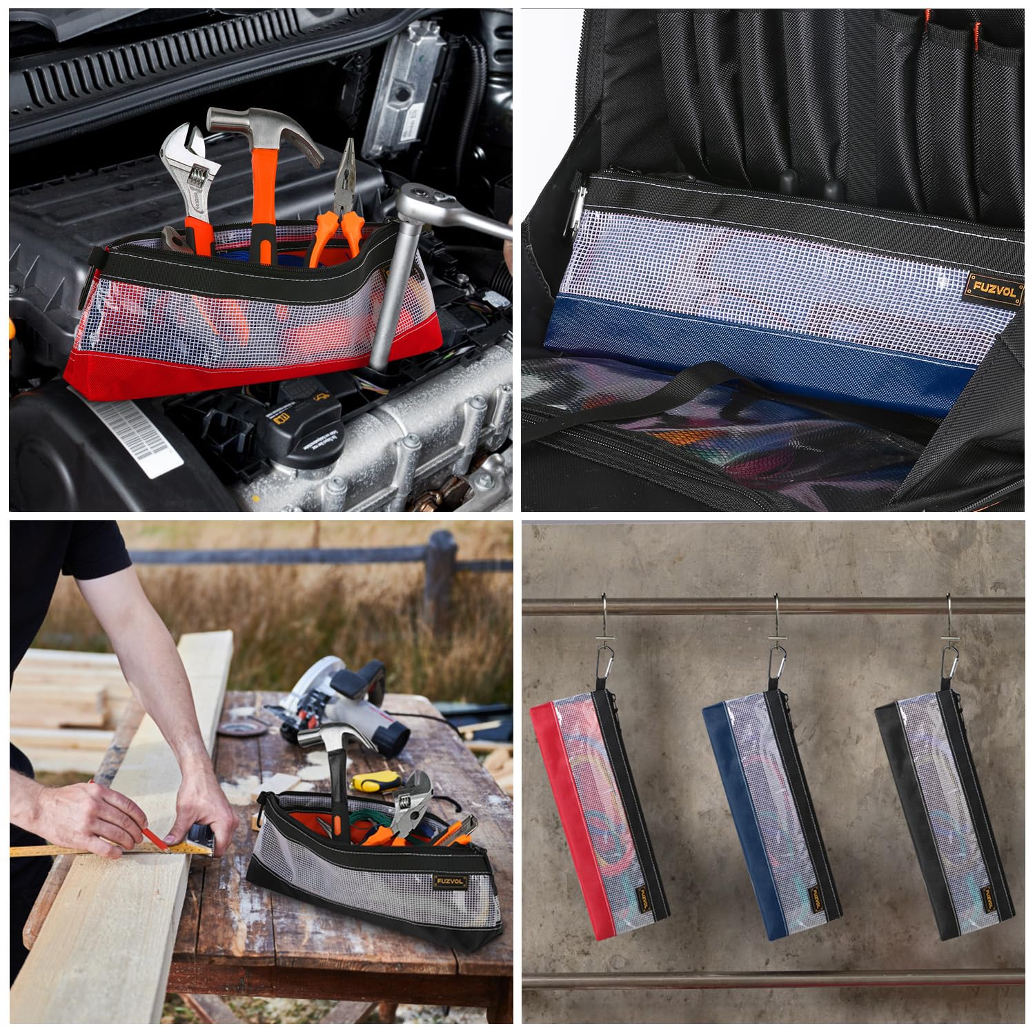 FUZVOL Rugged construction supports professional daily use and storage