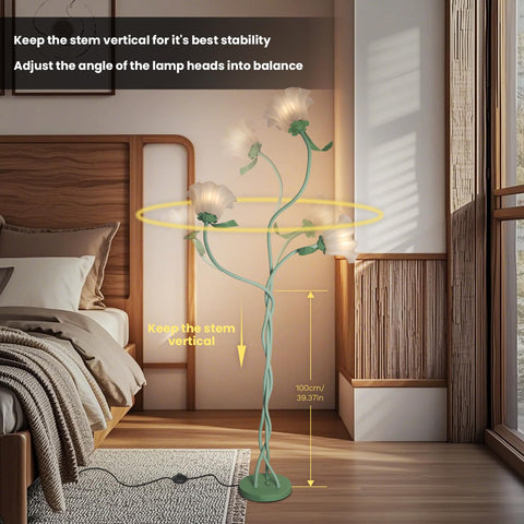 Fuzzbopn lamp offers 3 color temperatures for warm to cool lighting