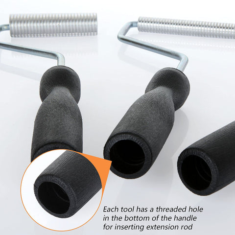 FVIEXE roller 50x10mm small for controlled work on tight spots.
