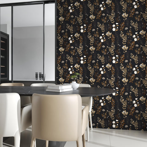 Fvlow self-adhesive wallpaper applied on a countertop demonstrating quick remodelling