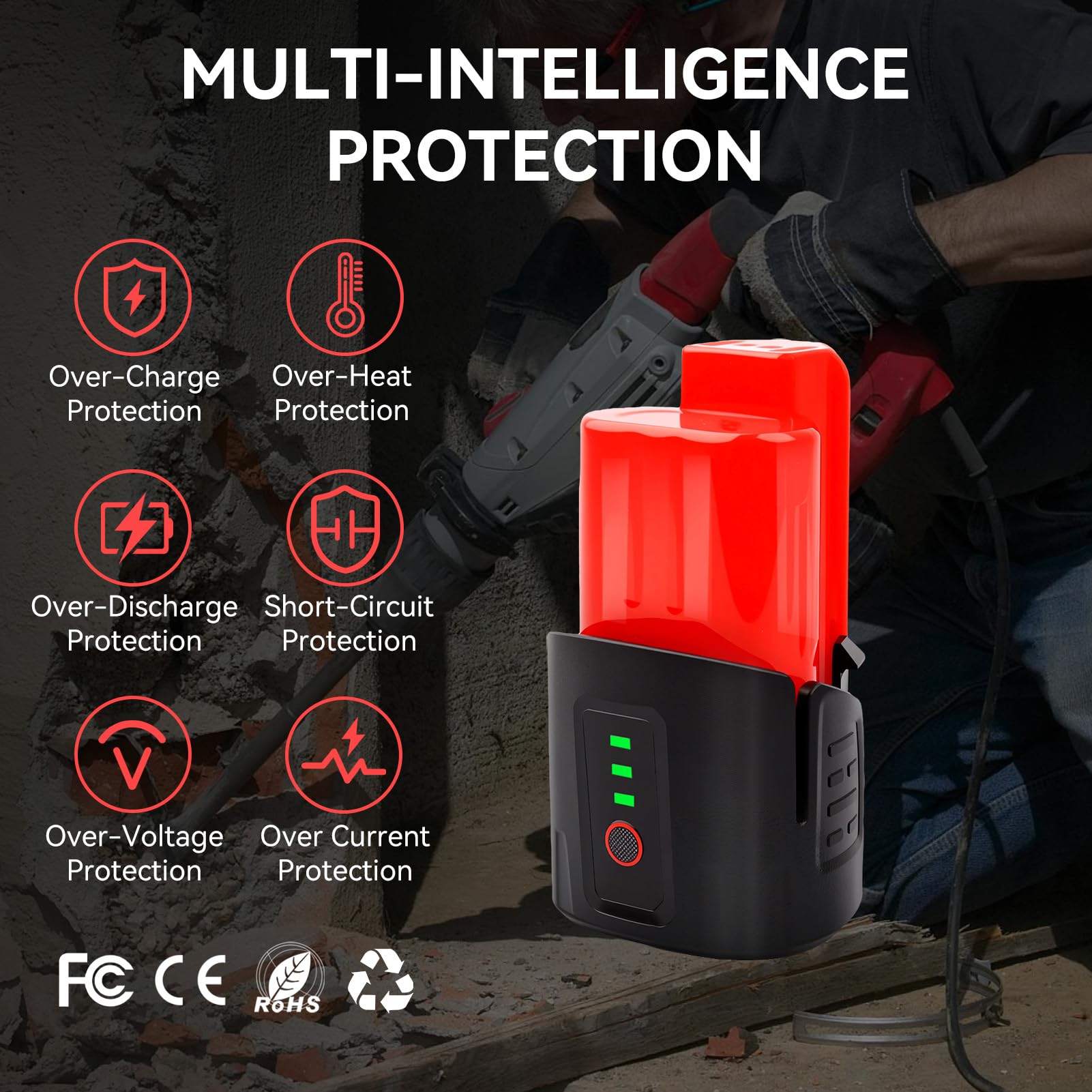 FWBRCR compact 4.0Ah pack boosts endurance for projects.