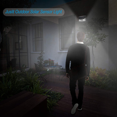 Fwieurow solar panel charging battery powers long-lasting night lighting.