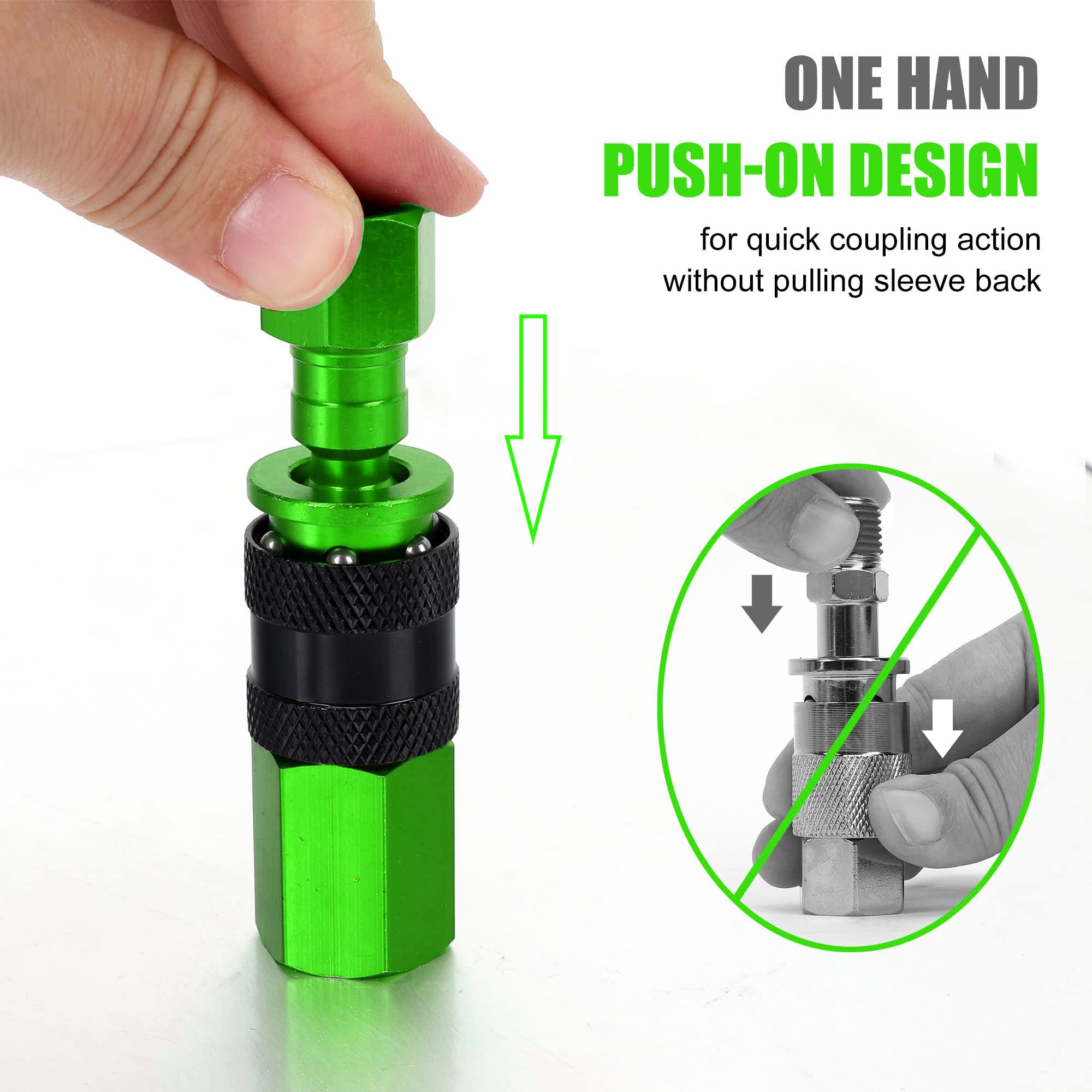 FYPower corrosion-resistant aluminum fittings highlight long-lasting performance in daily tasks.