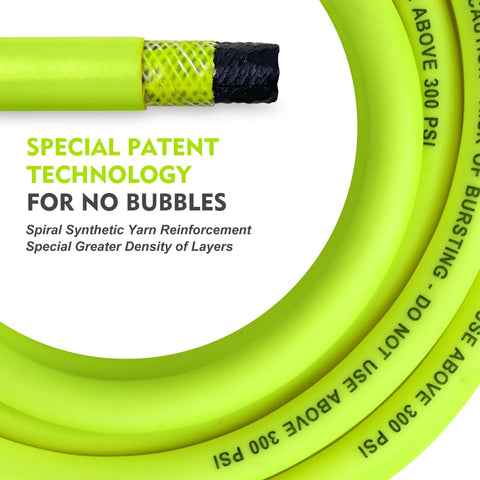 FYPower micro shield abrasion-resistance protects hose in rugged environments.