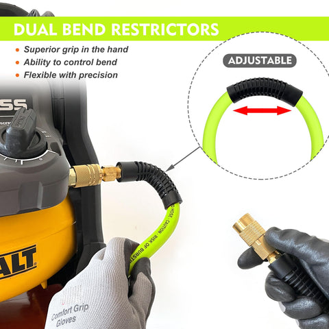 FYPower quick-coupler kit 1/4-inch enables rapid tool changes.