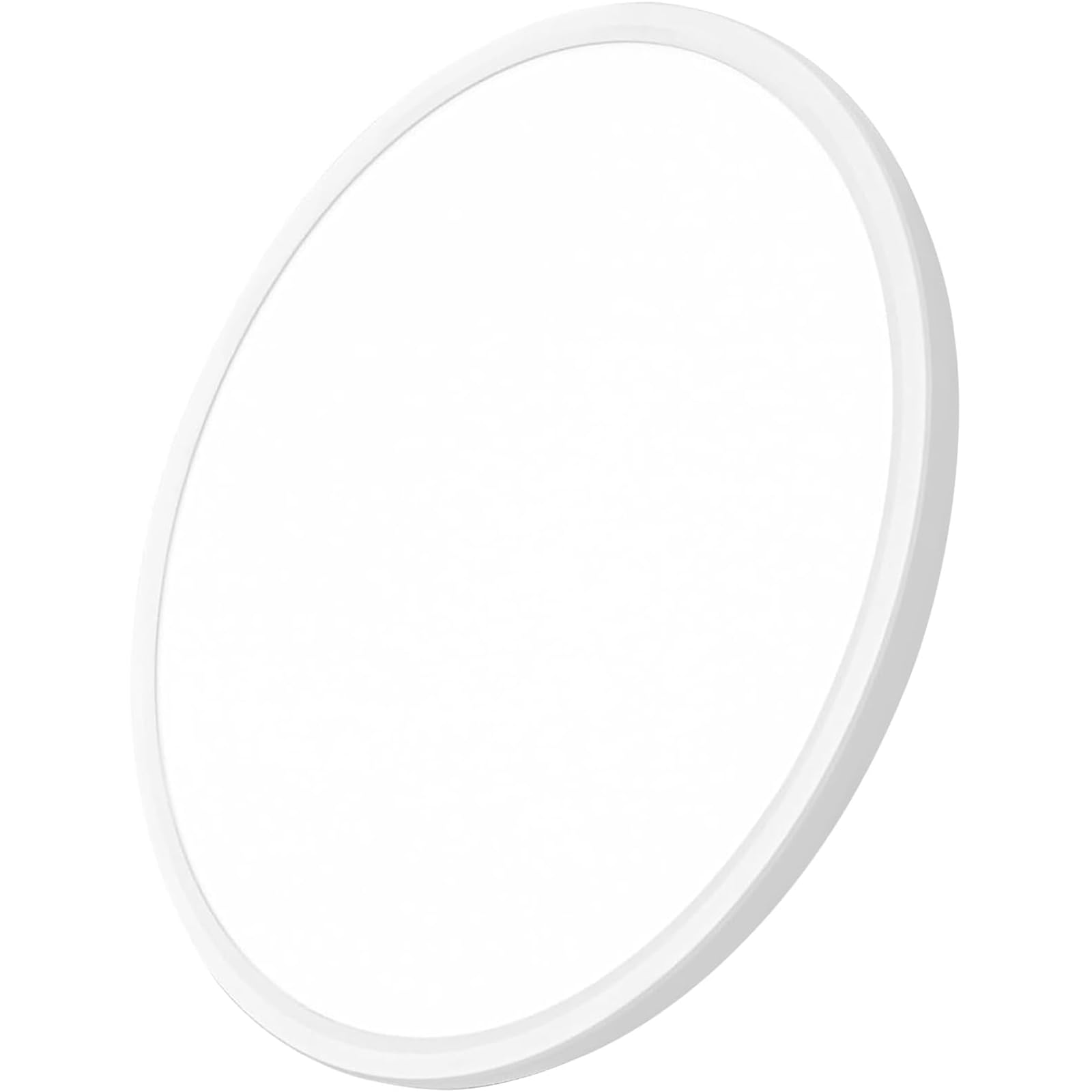 FY Wisdom Fly Lighting 24-inch LED flush mount front view shows slim profile and bright output.