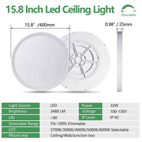 FY Wisdom Fly Lighting 360-degree diffusion delivers soft, even illumination.