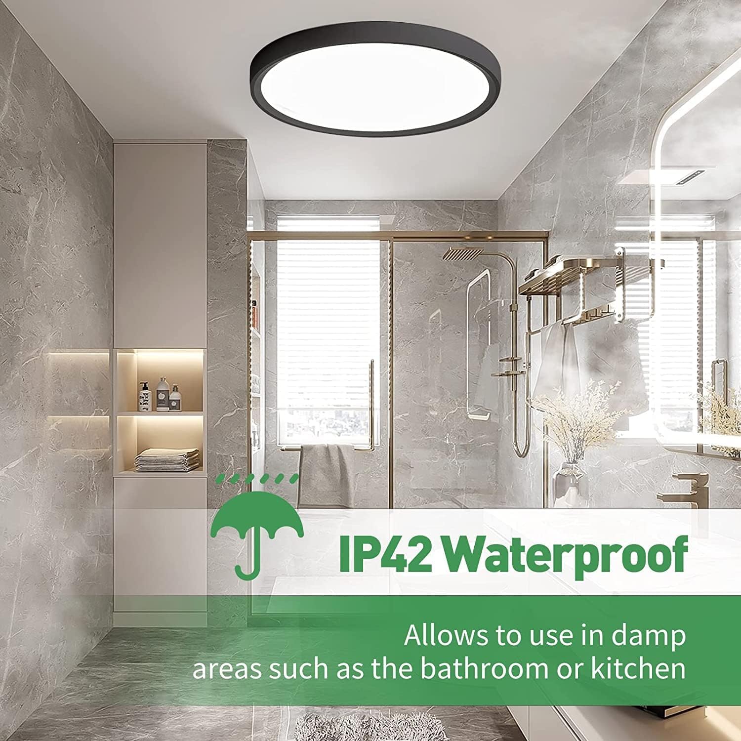 FY WISDOM FLY LIGHTING 360-degree soft light reduces glare and evenly lights rooms.