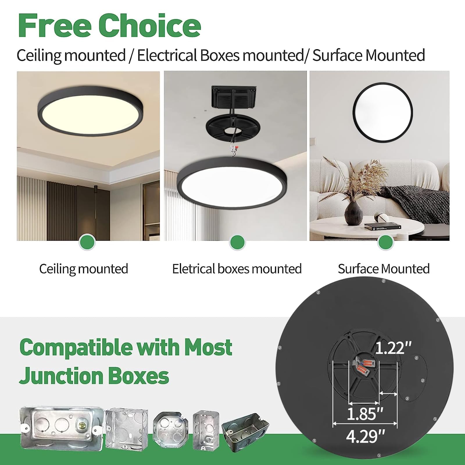 FY WISDOM FLY LIGHTING 6PK 2520lm output with 24W efficiency