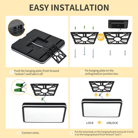 FY Wisdom Fly Lighting easy installation with quick-fit instructions.