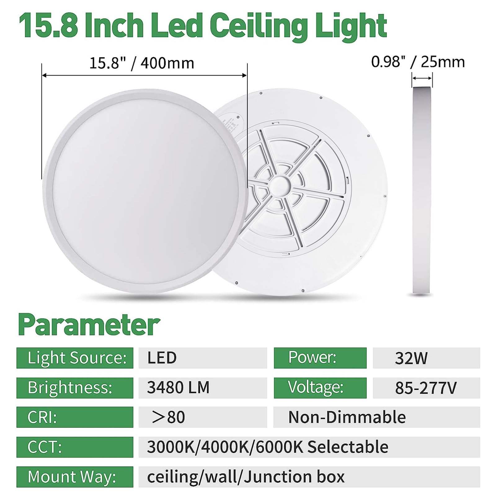 FY WISDOM FLY LIGHTING dust-sealed slim panel resists debris.